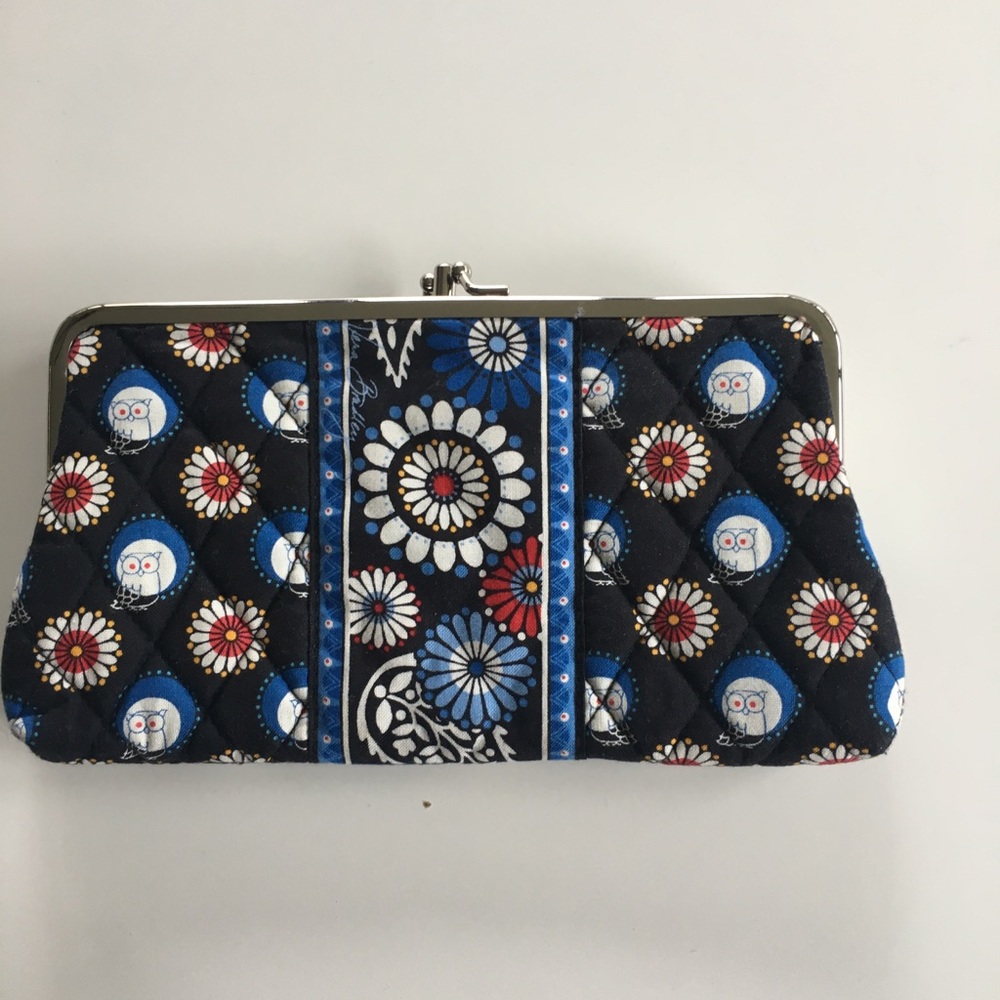 Vera Bradley kiss lock wallet
